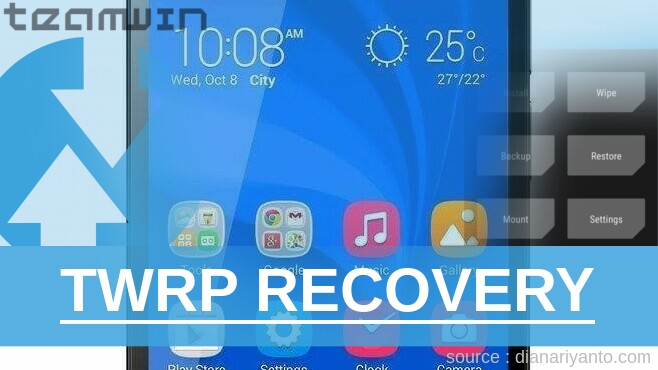 Cara Pasang TWRP Huawei Honor 3c lite Paling Simpel