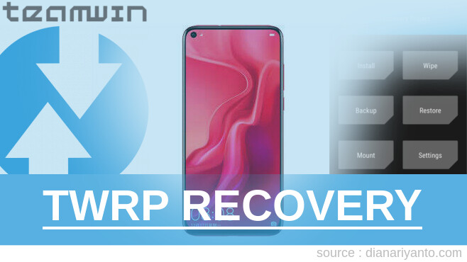 Pasang TWRP HUAWEI nova 4 Tanpa PC